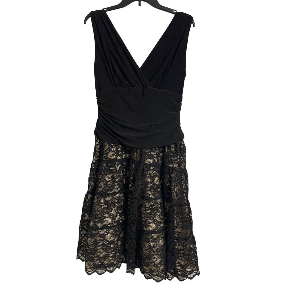 S. L. Fashions 14 Lace Whimsigoth Grung Midi Dress Darkโ Fairy